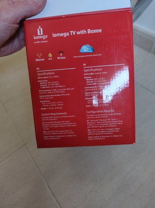 Iomega TV with Boxee