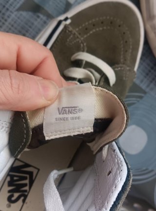 Zapatillas Vans Altas Verdes