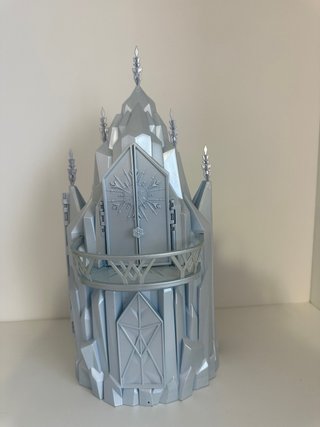 Castelo Frozen com Luzes e Música