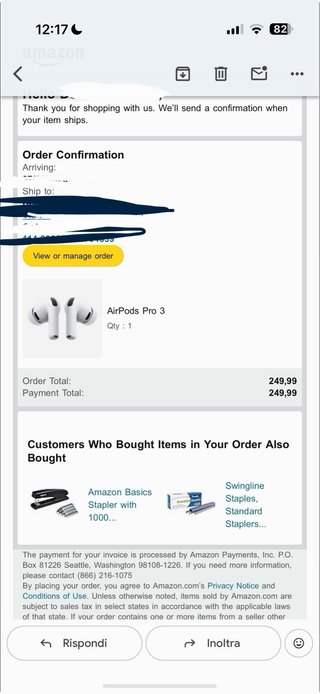 Airpods Pro 3 Apple Bianche