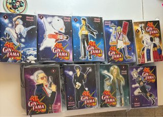 Manga Gintama edición 3 en 1 tomos del 1 al 9