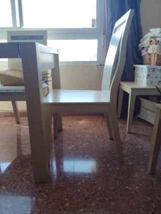 Conjunto Mesa Comedor y 6 Sillas