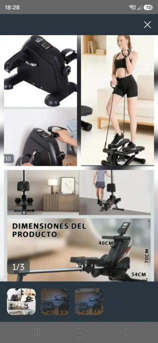 Pack 3x1: Remo, Pedaleador y Stepper