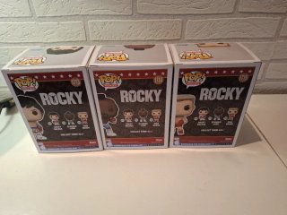 Funko Pop! Rocky Balboa, Clubber Lang, Ivan Drago