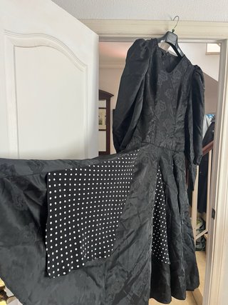 Traje Flamenca Bailaora Negro