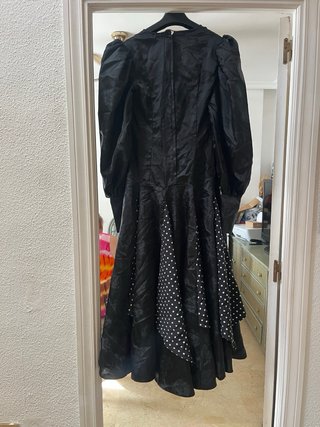 Traje Flamenca Bailaora Negro