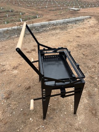 BARBACOA ARTESANAL GIRATORIA 60x40