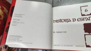 Historia de España. 6 tomos