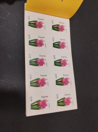 100 Sellos Flora: Jacinto 0,30€