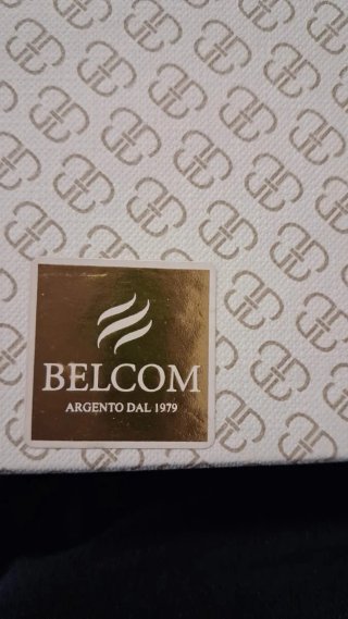 Quadretto Sacra Famiglia Argento beltrami 16x16
