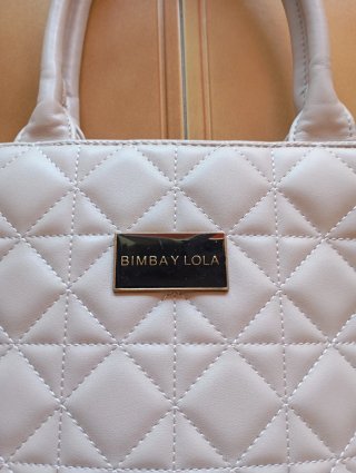 Bolso Bimba y Lola Beige Acolchado