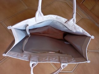 Bolso Bimba y Lola Beige Acolchado