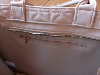 Bolso Bimba y Lola Beige Acolchado
