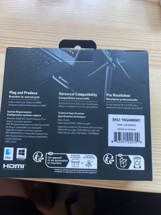 Capturadora Elgato Cam Link 4K