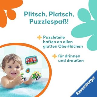 Ravensburger Play Puzzle de Bain Vehiculos B0DTKC3Y Nuevo (version francesa)