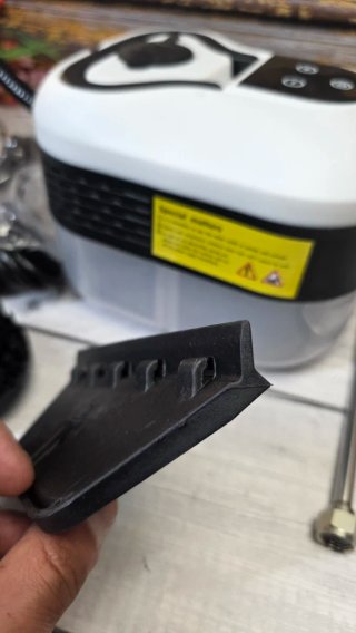 Limpiador a vapor con accesorios