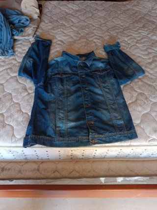 Chaqueta vaquera azul
