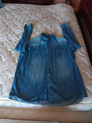 Chaqueta vaquera azul