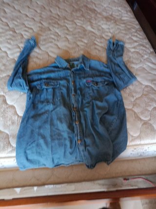 Chaqueta vaquera azul