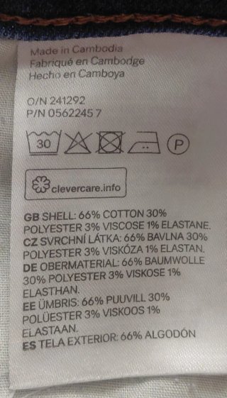 Pantalón vaquero H&M Talla 36