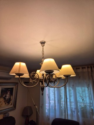 Lámpara de techo de 4 luces
