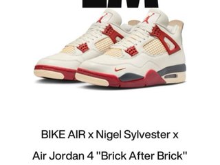 Jordan x Nigel Sylvester Air Jordan 4 Brick After