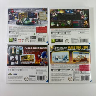 lotto 4 giochi nintendo 3ds