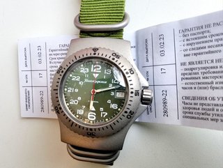 Vostok Komandirskie 280989 automatico 2416B