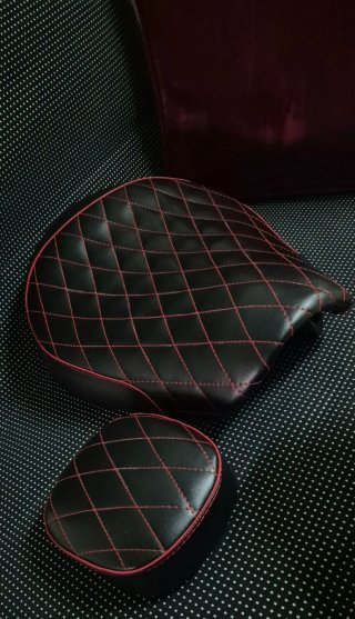 Tapizado asiento moto