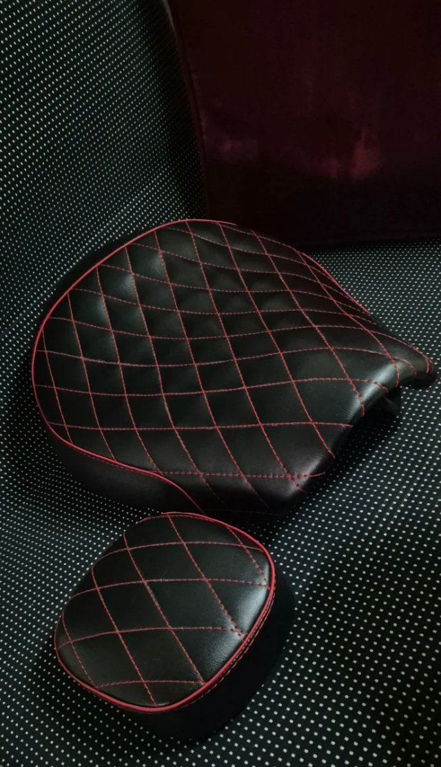 Tapizado asiento moto