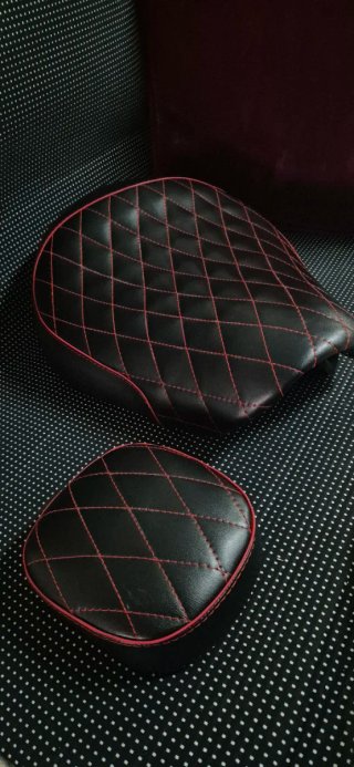 Tapizado asiento moto