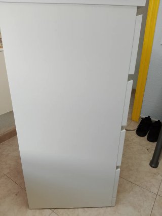 Cómoda MALM 4 cajones blanca IKEA