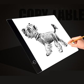 Tablet de Luz A5 YHE, Nuevo, Envío 24h - Ideal para Plantillas, Aniión, Caligrafía, Scrapbooking, Tatues, Dibujo - Tecnología Vision Super-brillante - Diseño Compacto y Eficiente en Energía