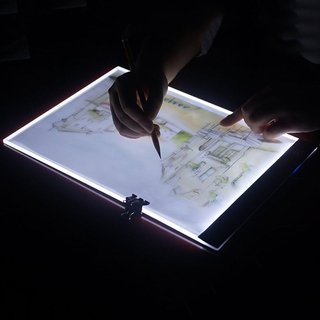 Tablet de Luz A5 YHE, Nuevo, Envío 24h - Ideal para Plantillas, Aniión, Caligrafía, Scrapbooking, Tatues, Dibujo - Tecnología Vision Super-brillante - Diseño Compacto y Eficiente en Energía