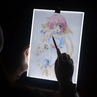 Tablet de Luz A5 YHE, Nuevo, Envío 24h - Ideal para Plantillas, Aniión, Caligrafía, Scrapbooking, Tatues, Dibujo - Tecnología Vision Super-brillante - Diseño Compacto y Eficiente en Energía