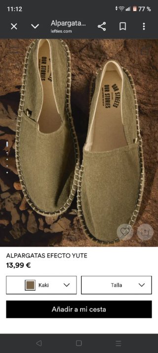 Alpargatas LEFTIES Yute Beige (temporada)