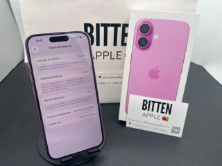 iPhone 16 128GB  BAT90%//GARANTÍA!! CAMBIOS!!!