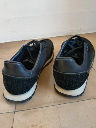 Zapatillas Zara Piel y Tela