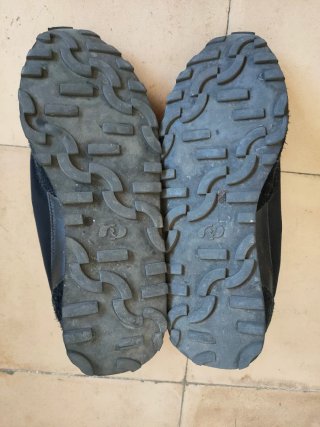 Zapatillas Zara Piel y Tela