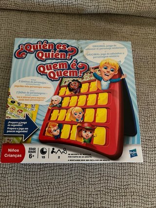 juegos niños. Quien es quien