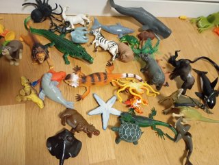 Lote animales de juguete