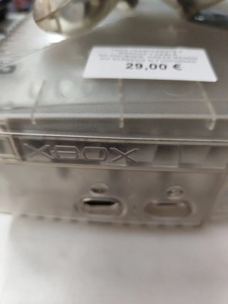 Xbox Transparente 2 Mandos y Cable piezas
