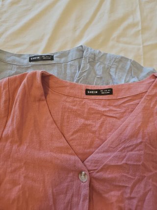 Lote 2 Camisas Manga Corta SHEIN