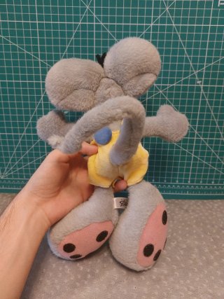 Peluche Diddl grigio Vintage