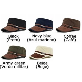 GORRA SAILOR (marron) Nuevo, Gorra plana bordada, gorra informal, gorra de béisbol, sombrero deportivo, sombrero de senderismo
