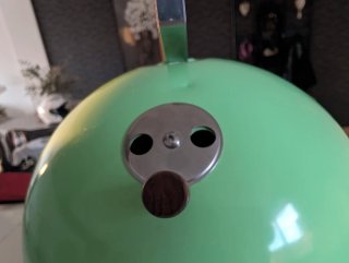 Barbacoa portátil verde sin estrenar