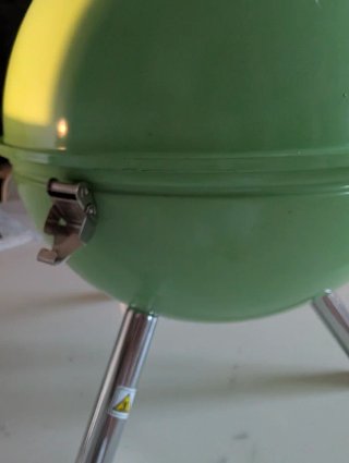 Barbacoa portátil verde sin estrenar