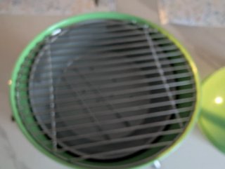 Barbacoa portátil verde sin estrenar