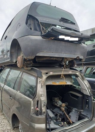 Citroen 453208 bandeja trasera c4 picasso picasso