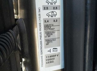 Citroen 453208 bandeja trasera c4 picasso picasso